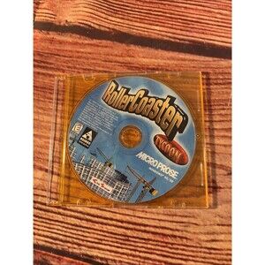 RollerCoaster Tycoon (PC, 1999) Disc & Case **No Manual** Chris Sawyer